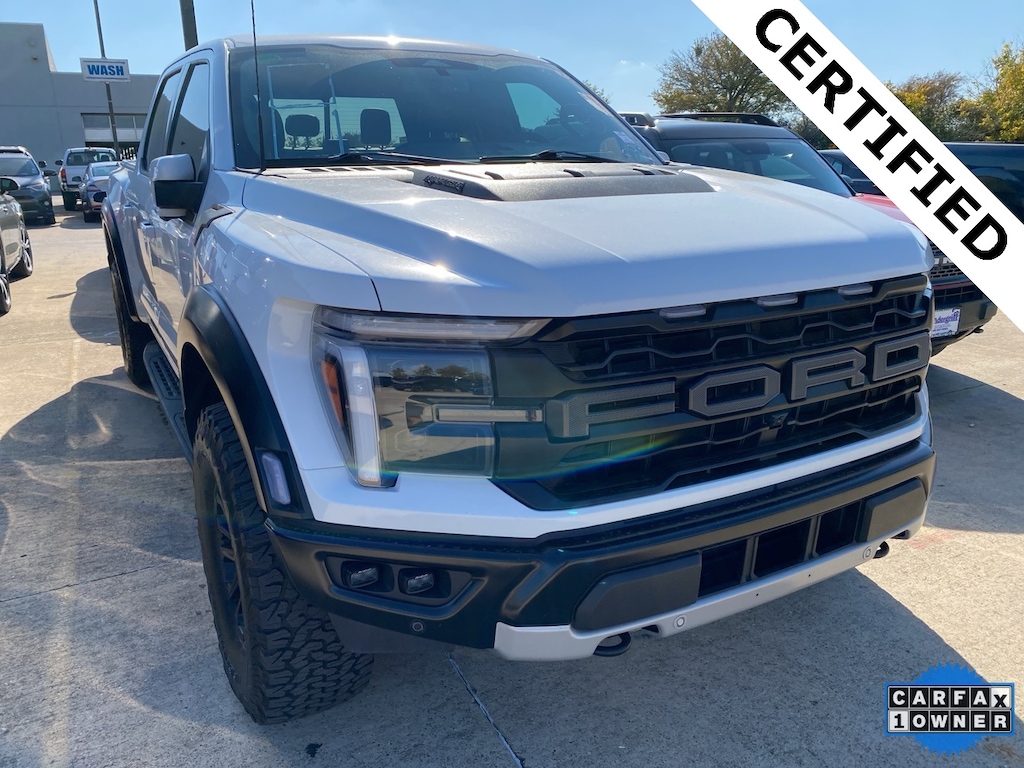 Certified 2024 Ford F-150 Raptor Truck SuperCrew Cab