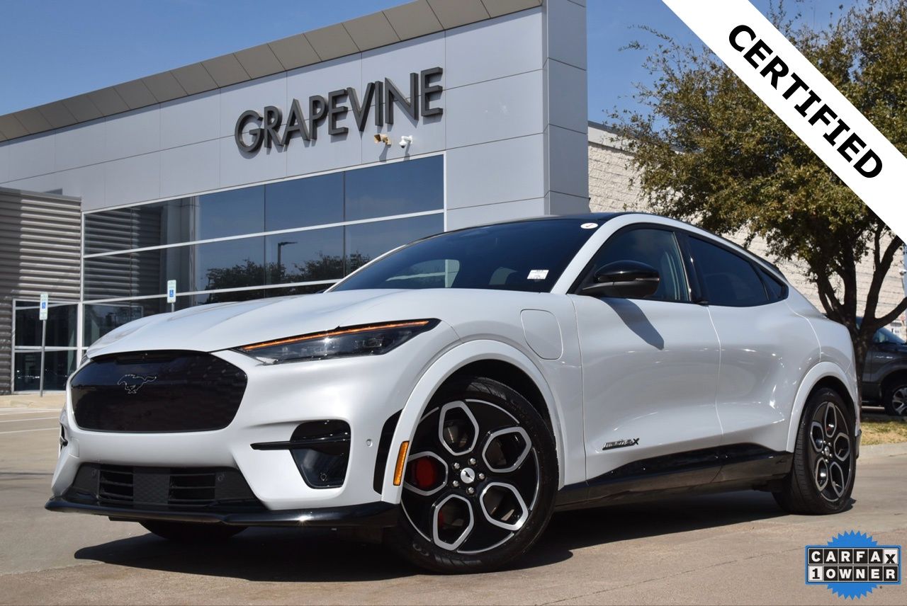 Certified 2023 Ford Mustang Mach-E GT AWD with VIN 3FMTK4SE4PMA44125 for sale in Grapevine, TX