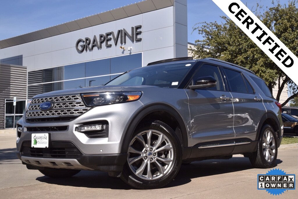 Certified 2022 Ford Explorer Limited SUV