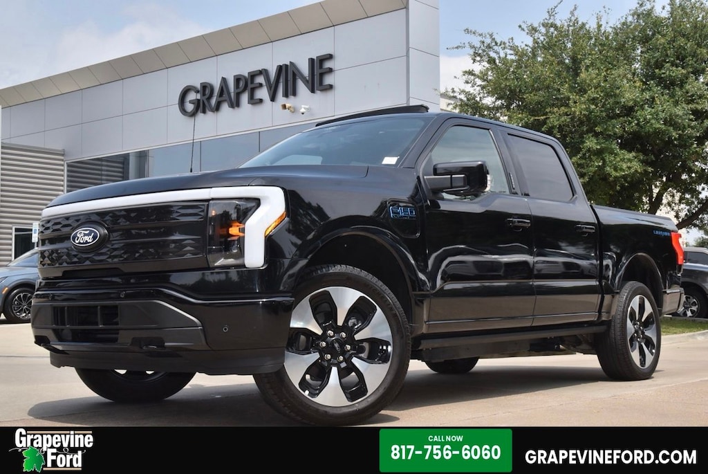 Certified 2025 Ford F-150 Lightning Platinum Truck SuperCrew Cab