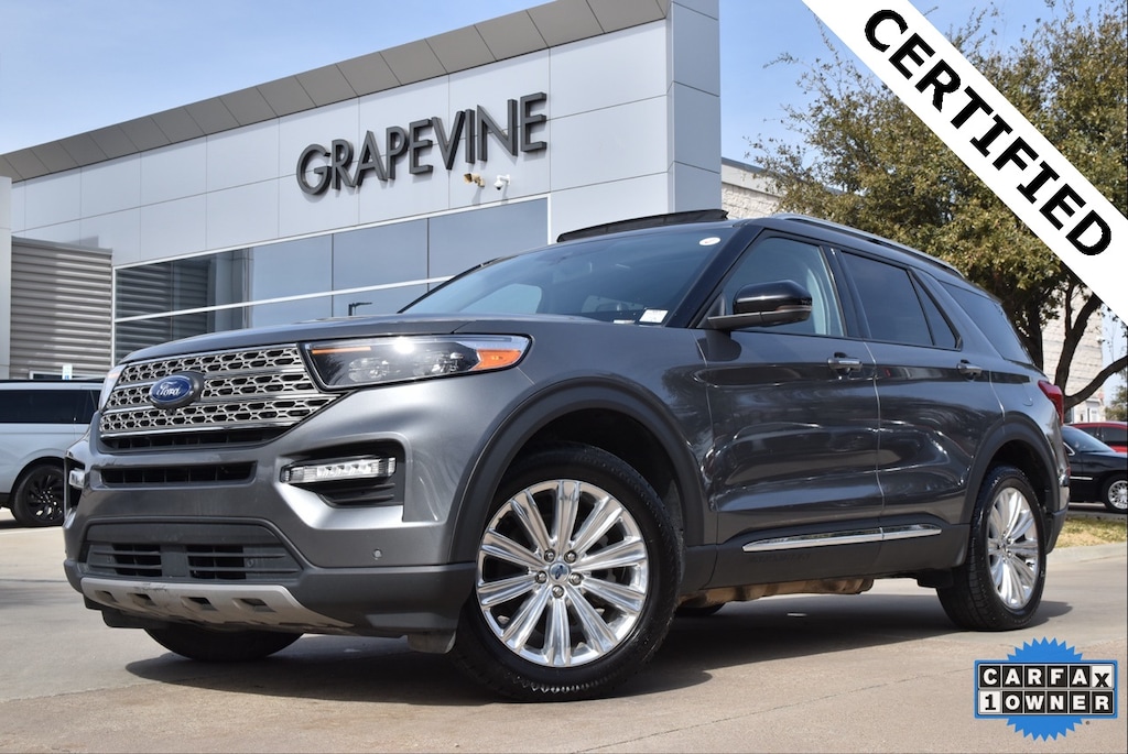 Certified 2023 Ford Explorer Limited SUV