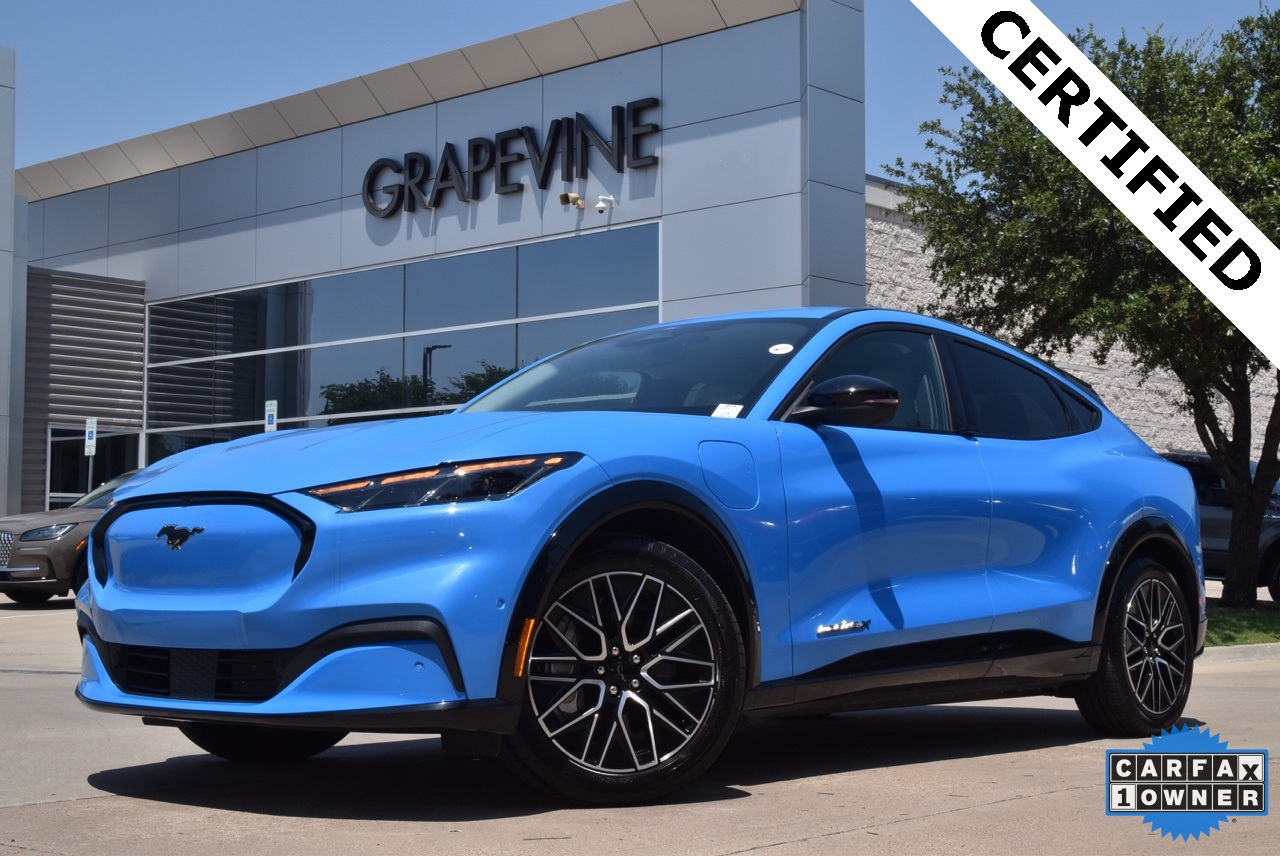 Certified 2024 Ford Mustang Mach-E Premium AWD with VIN 3FMTK3SU4RMA10187 for sale in Grapevine, TX
