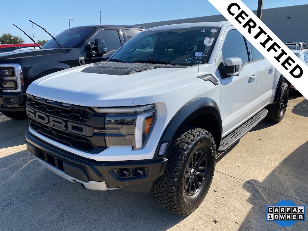 Certified 2024 Ford F-150 Raptor Truck SuperCrew Cab