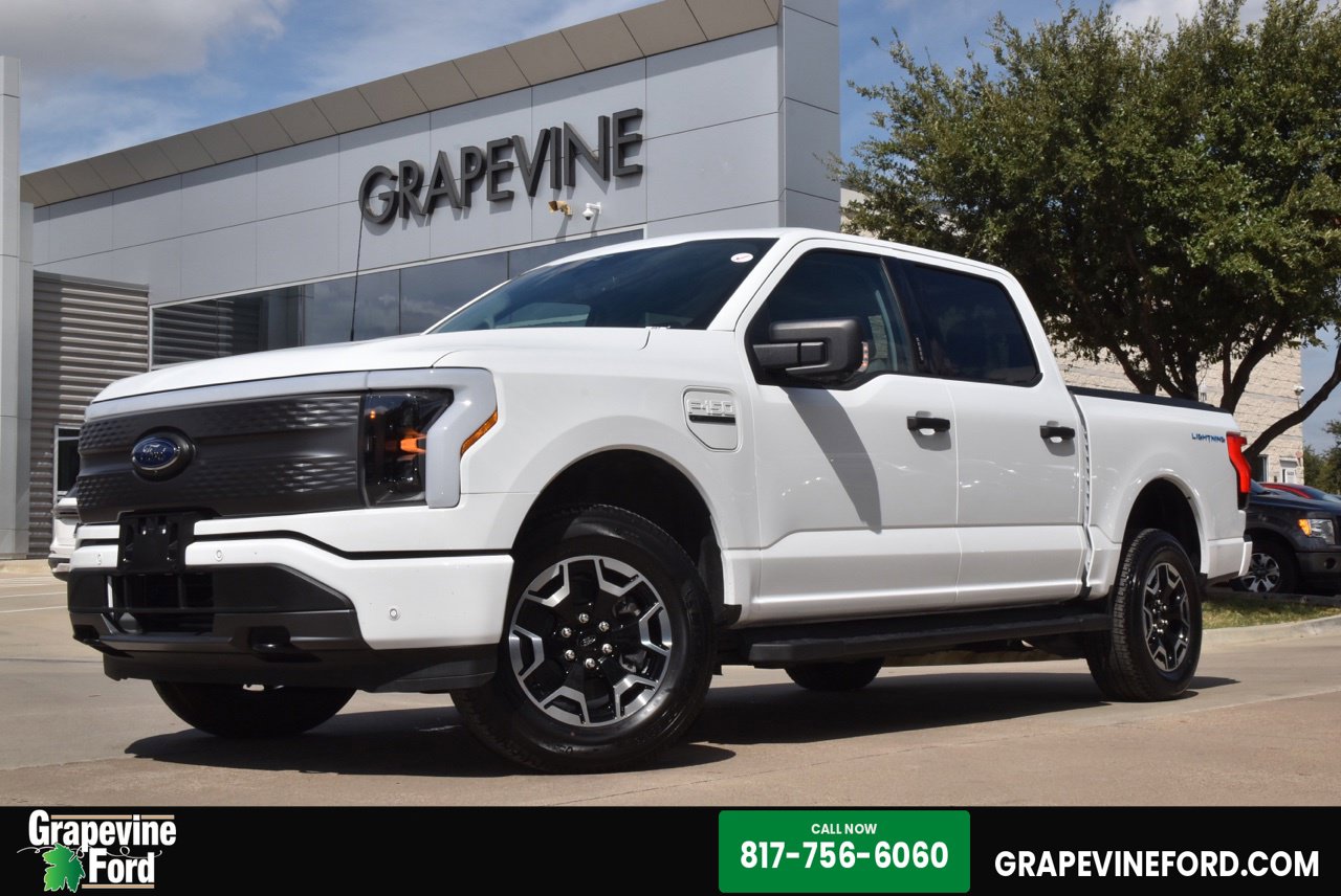 Certified 2023 Ford F-150 Lightning XLT with VIN 1FTVW1EL0PWG49821 for sale in Grapevine, TX