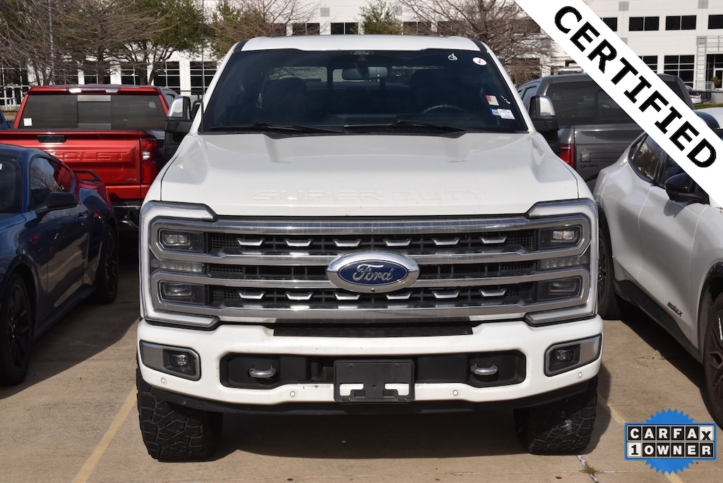 Certified 2024 Ford F-250 Platinum Truck Crew Cab