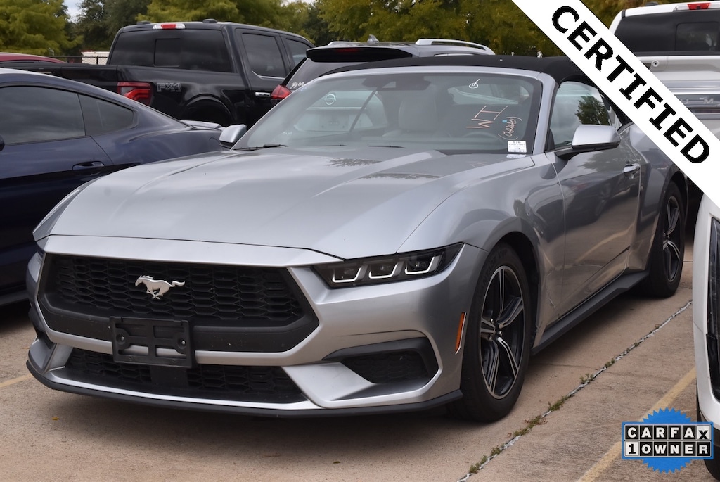 Certified 2024 Ford Mustang Ecoboost Premium Convertible