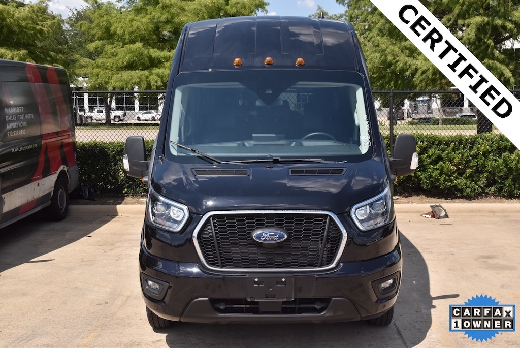 Certified 2023 Ford Transit-350 Passenger XLT Wagon High Roof HD Ext. Van