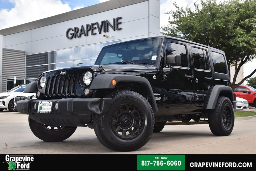 Used 2017 Jeep Wrangler JK Unlimited Unlimited Sport SUV