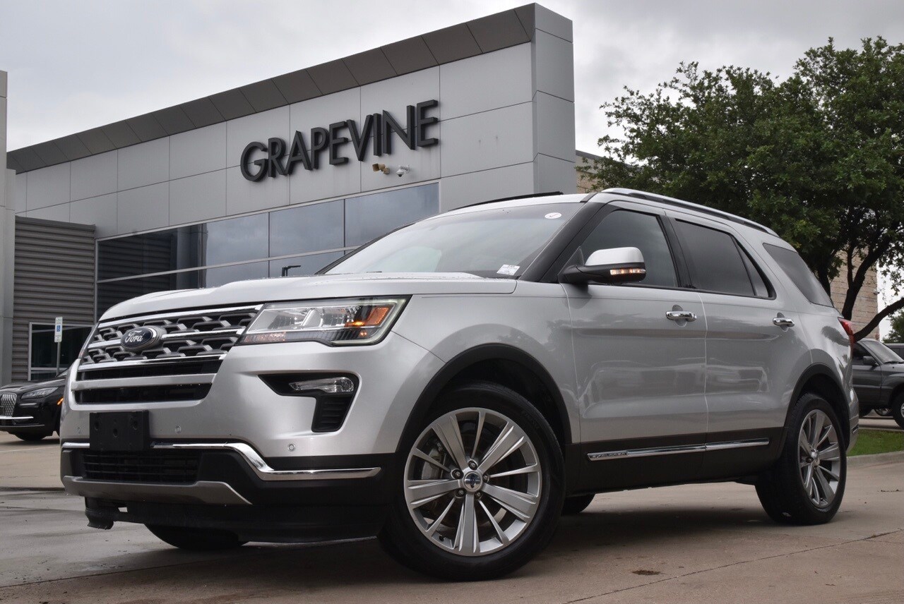 Used 2019 Ford Explorer Limited with VIN 1FM5K8F86KGB10195 for sale in Grapevine, TX