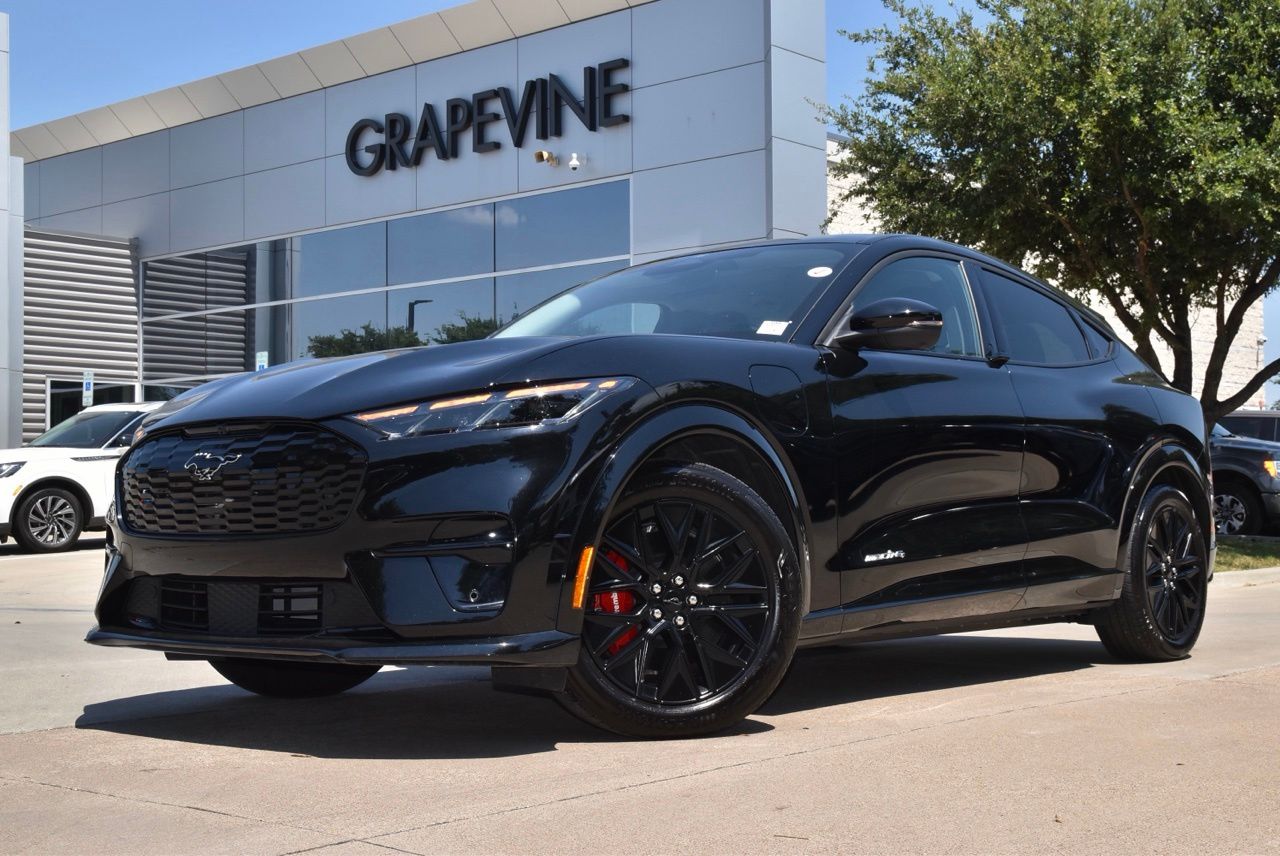 Certified 2025 Ford Mustang Mach-E Premium AWD with VIN 3FMTK3SU4SMA45527 for sale in Grapevine, TX