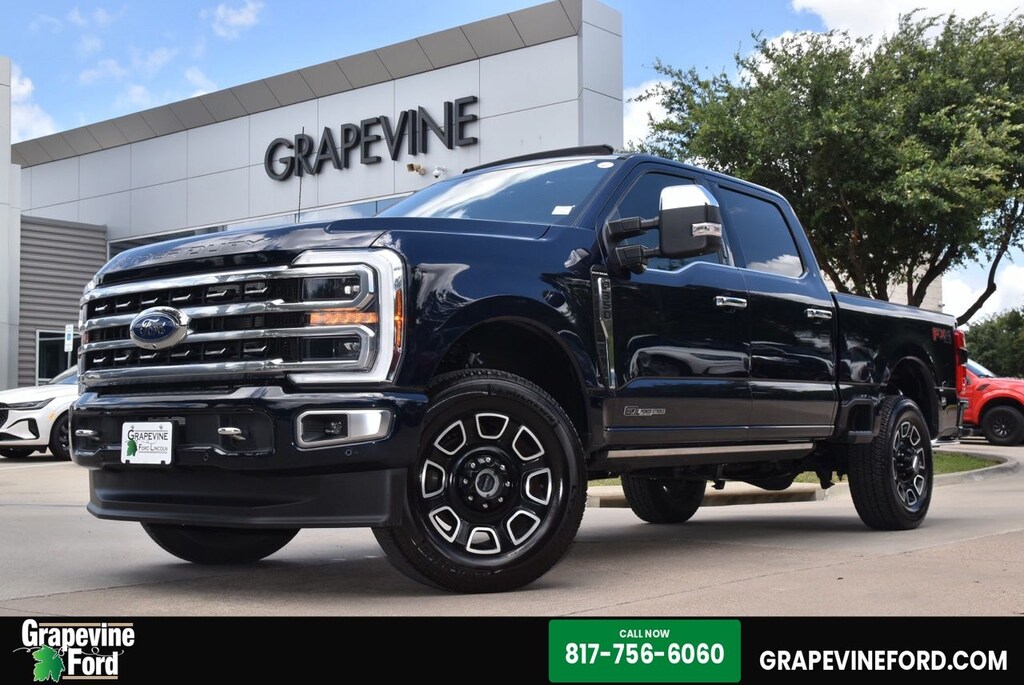 Certified 2024 Ford F-350 Platinum Truck Crew Cab