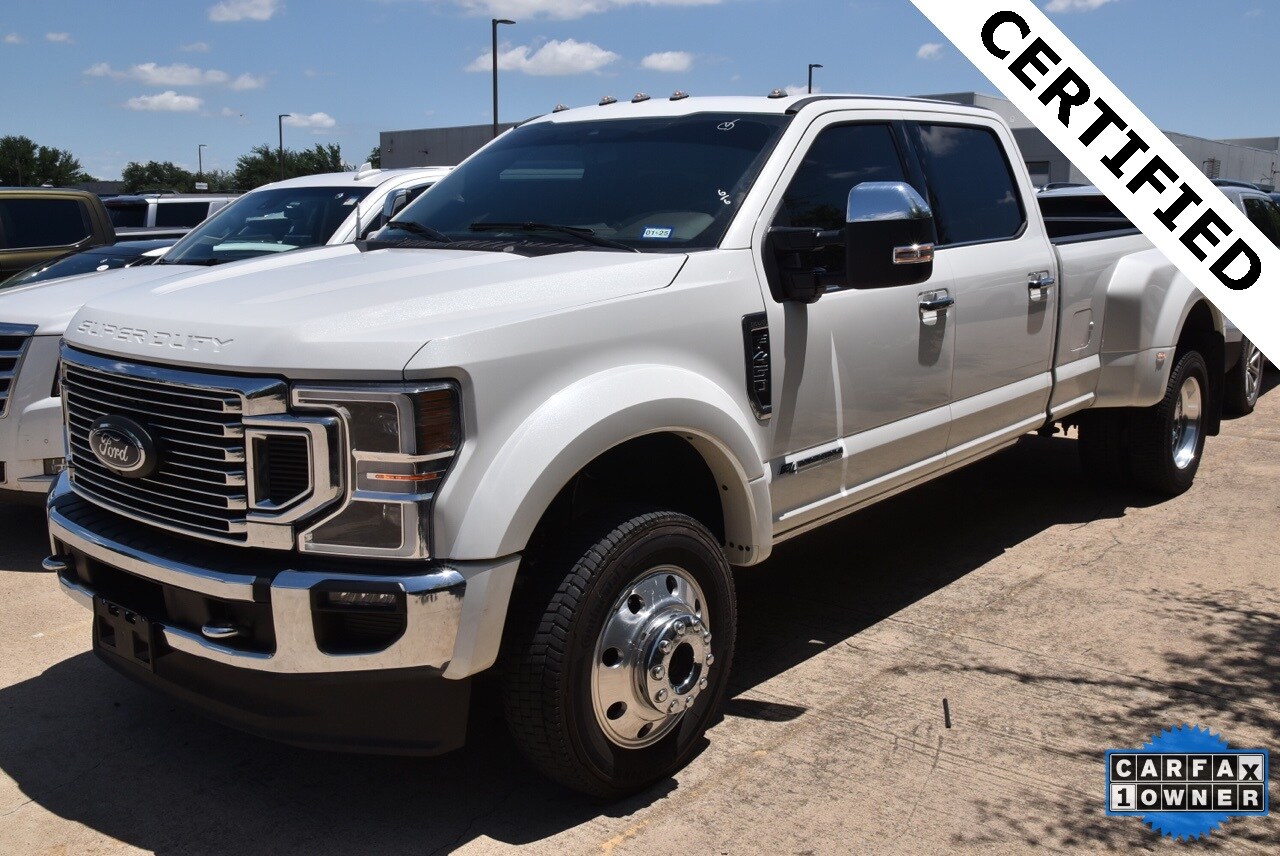 Certified 2022 Ford F-450 Super Duty King Ranch with VIN 1FT8W4DT4NEG11723 for sale in Grapevine, TX