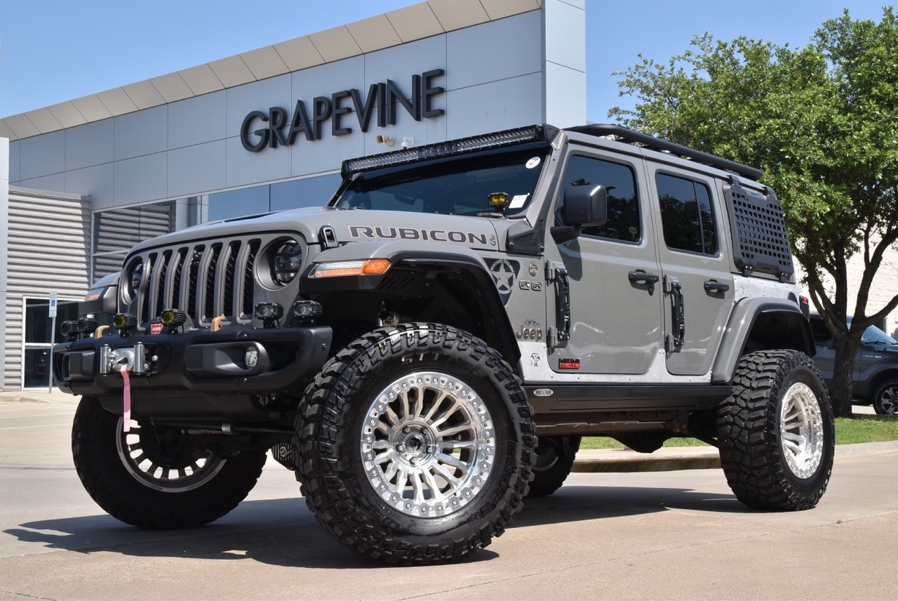 Used 2023 Jeep Wrangler 4-Door Rubicon 392 with VIN 1C4JJXSJ4PW680072 for sale in Grapevine, TX