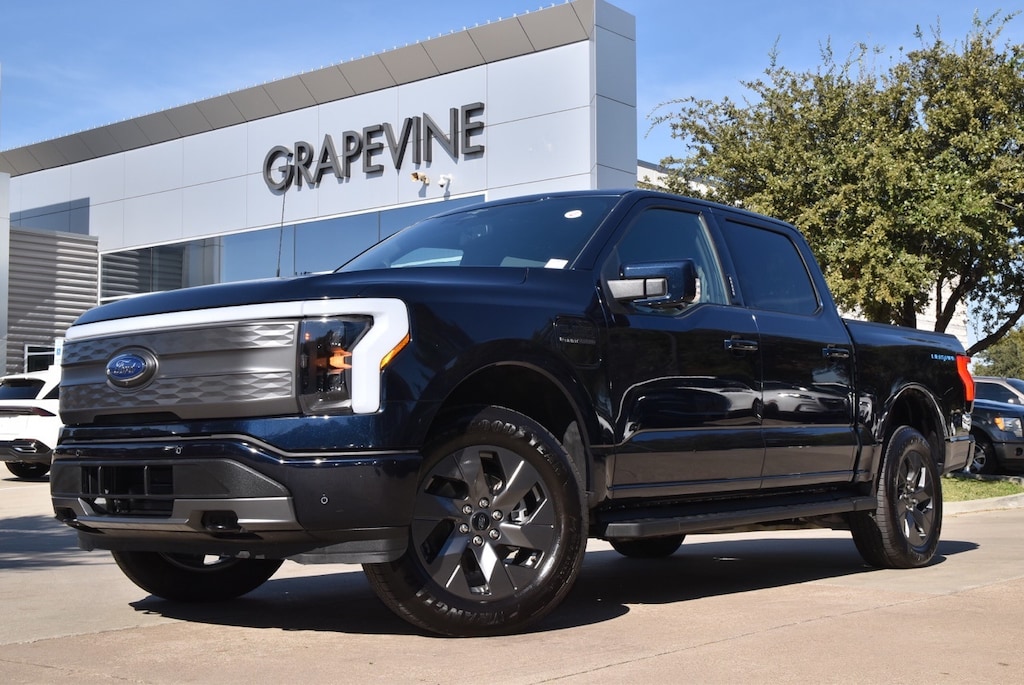 Certified 2023 Ford F-150 Lightning Lariat Truck SuperCrew Cab