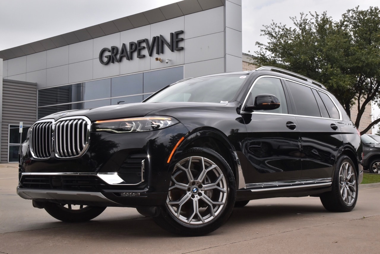 Used 2021 BMW X7 40i with VIN 5UXCW2C02M9G52446 for sale in Grapevine, TX