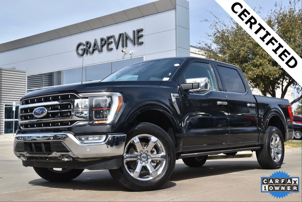 Certified 2023 Ford F-150 Lariat Truck SuperCrew Cab