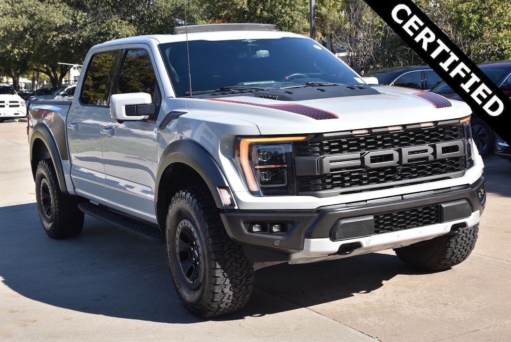 Certified 2023 Ford F-150 Raptor Truck SuperCrew Cab