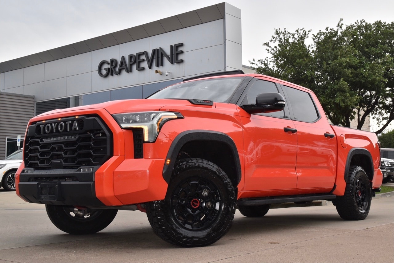 Used 2023 Toyota Tundra TRD Pro with VIN 5TFPC5DB2PX023604 for sale in Grapevine, TX