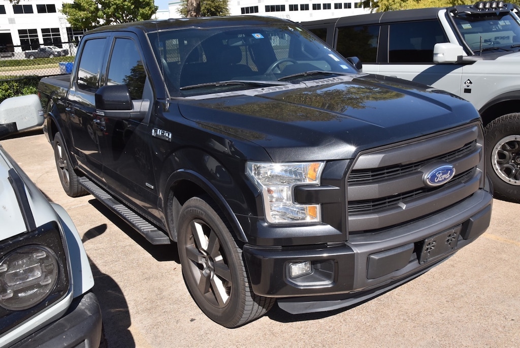 Used 2015 Ford F-150 Lariat Truck SuperCrew Cab