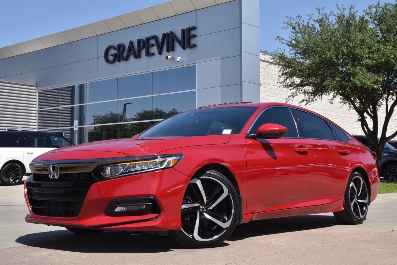 Used 2020 Honda Accord Sport with VIN 1HGCV2F34LA017718 for sale in Grapevine, TX