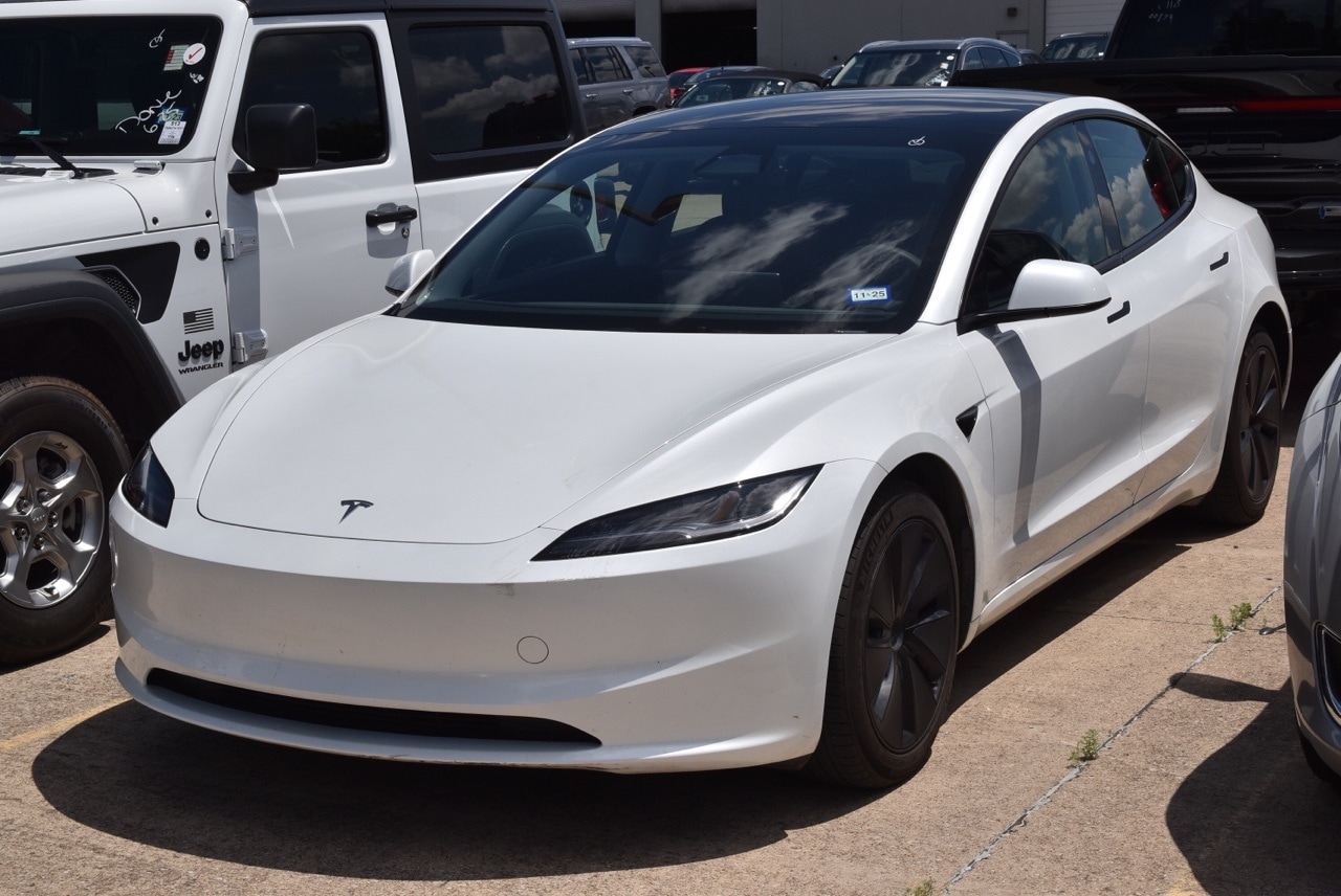 Used 2024 Tesla Model 3 Long Range with VIN 5YJ3E1EBXRF819675 for sale in Grapevine, TX
