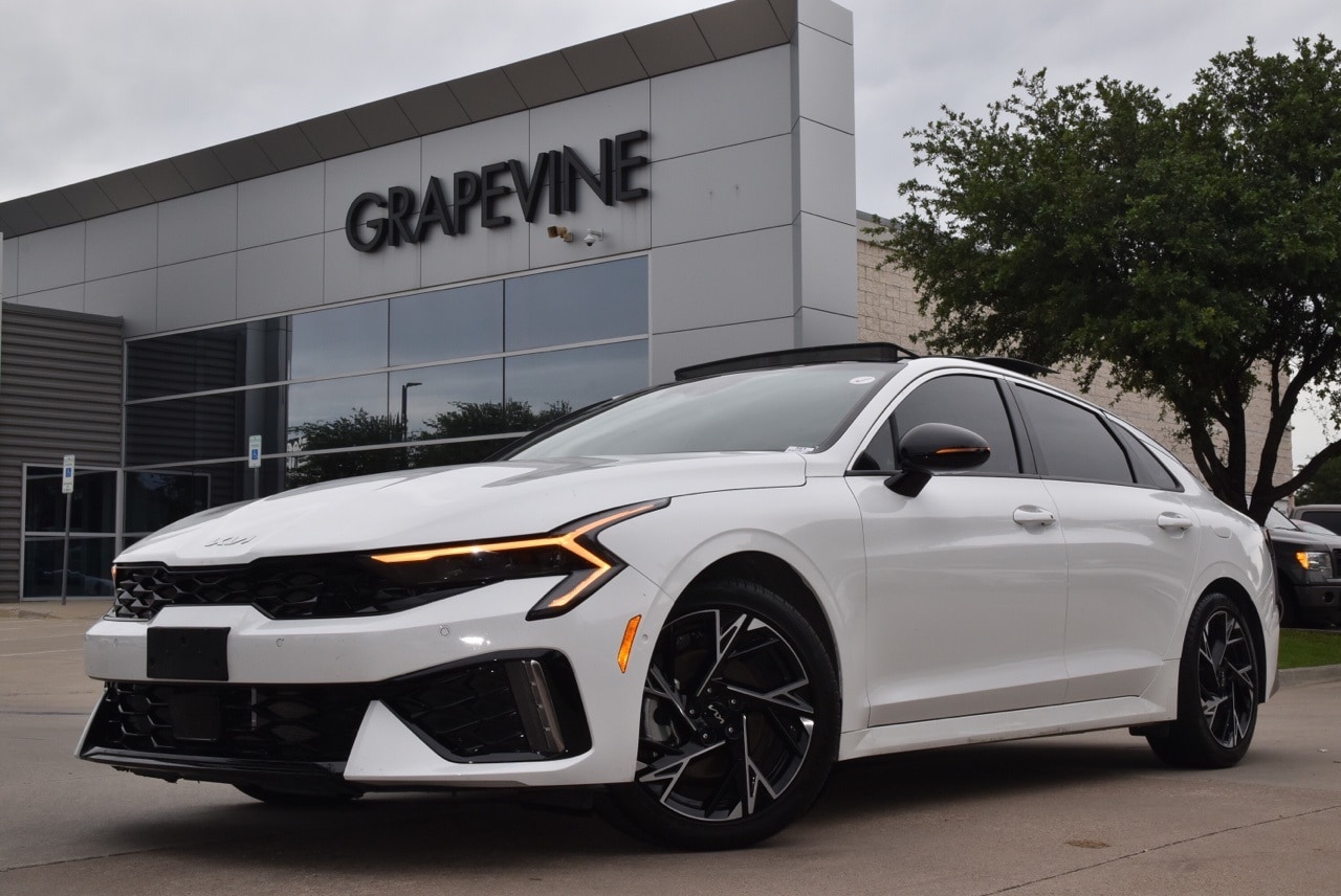 Used 2025 Kia K5 GT-Line with VIN KNAG64J76S5278176 for sale in Grapevine, TX