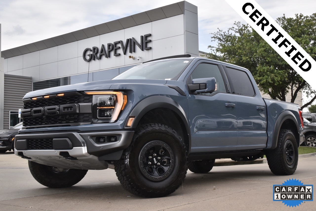 Certified 2023 Ford F-150 Raptor with VIN 1FTFW1RG3PFA15825 for sale in Grapevine, TX