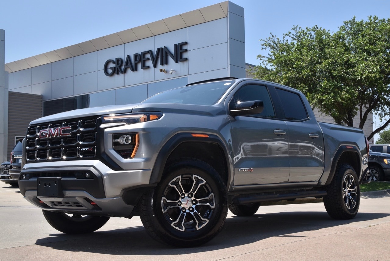 Used 2023 GMC Canyon AT4 with VIN 1GTP6DEK3P1135282 for sale in Grapevine, TX