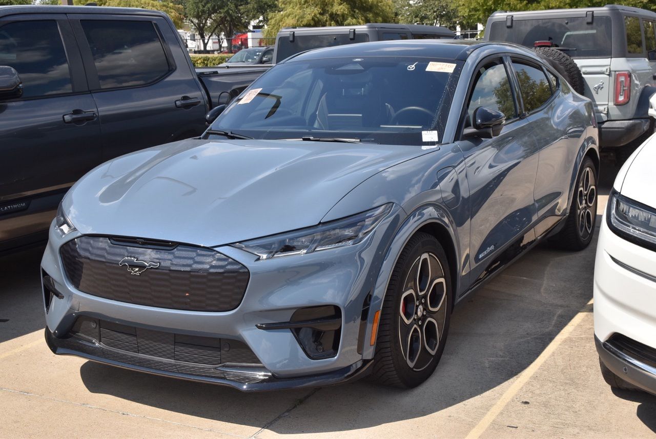 Certified 2023 Ford Mustang Mach-E GT AWD with VIN 3FMTK4SE0PMA56210 for sale in Grapevine, TX