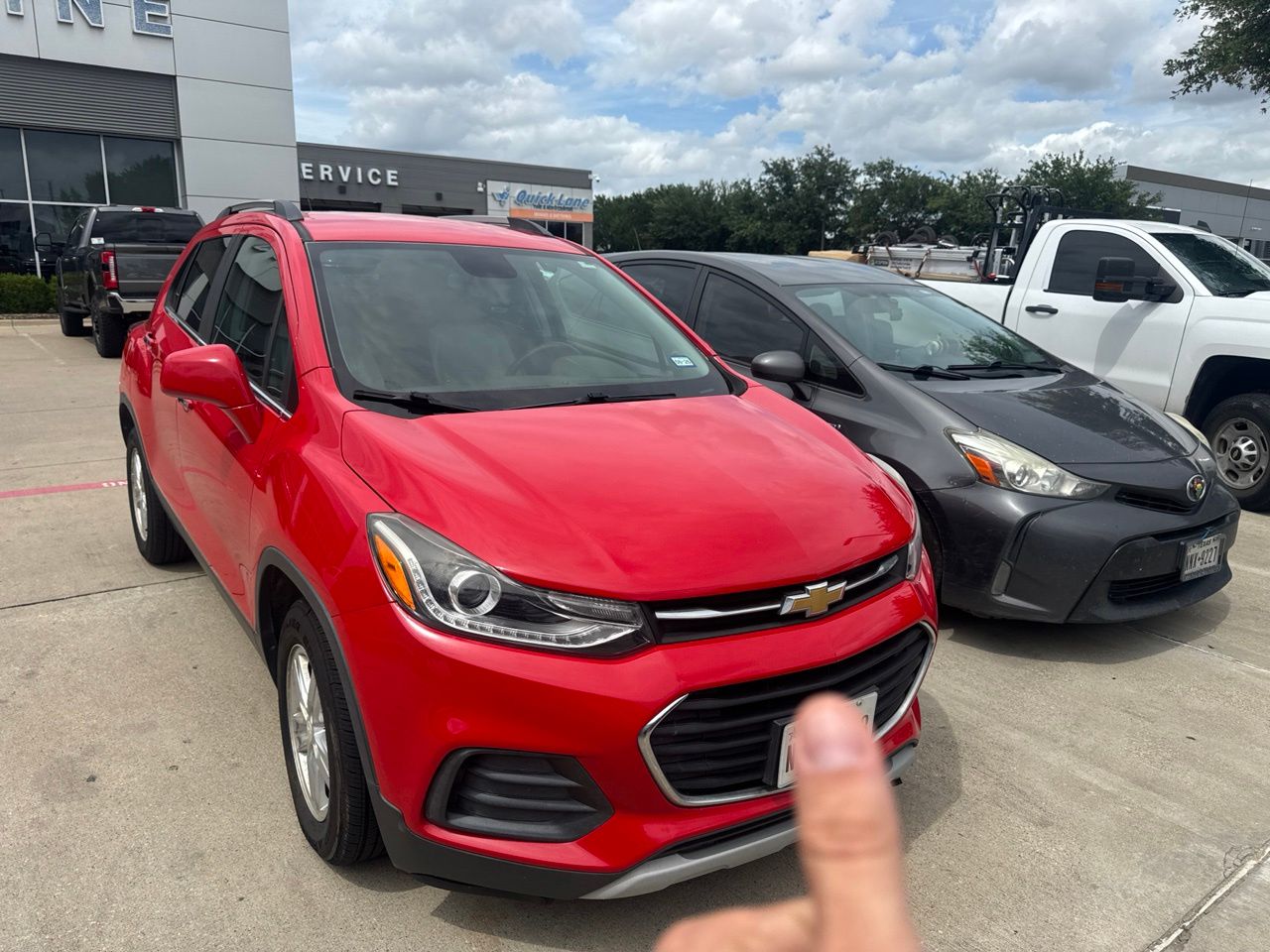 Used 2018 Chevrolet Trax LT with VIN 3GNCJLSB4JL222983 for sale in Grapevine, TX