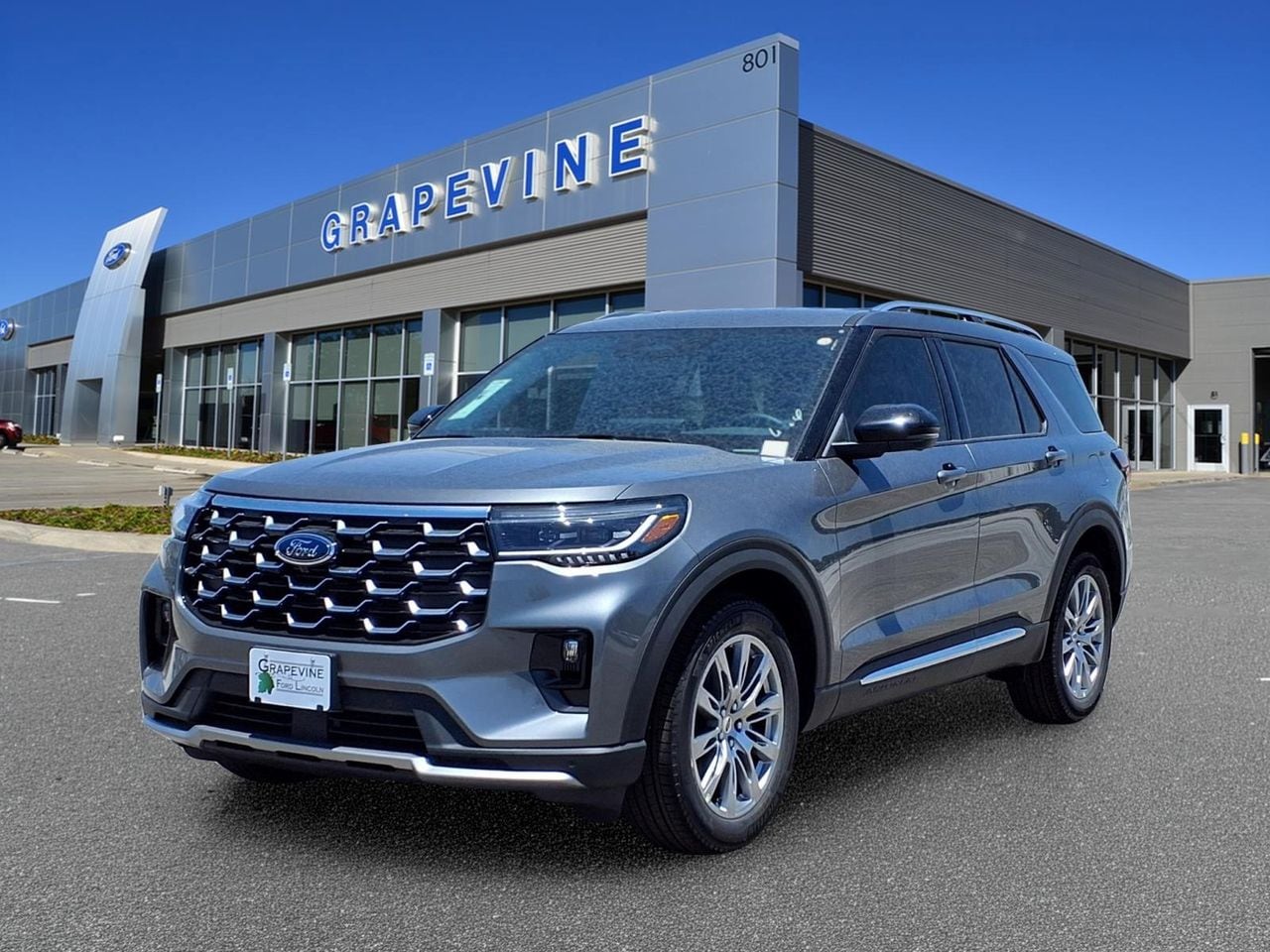 New 2026 Ford Explorer Platinum