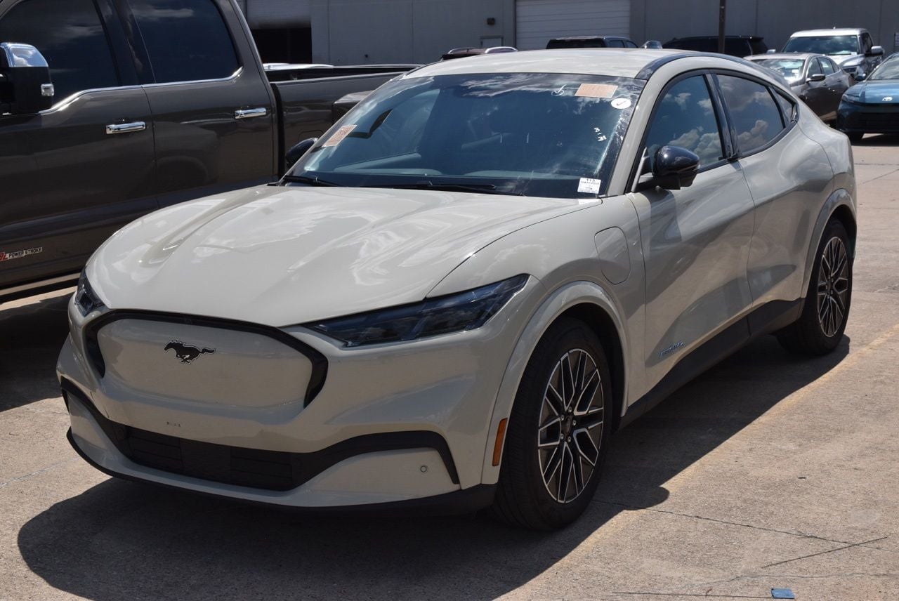 Used 2025 Ford Mustang Mach-E Premium AWD with VIN 3FMTK3S5XSMA12086 for sale in Grapevine, TX