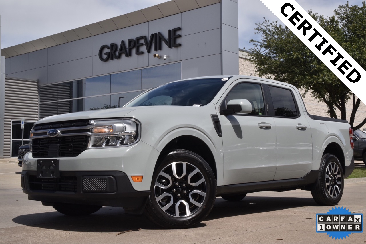 Certified 2022 Ford Maverick Lariat with VIN 3FTTW8E90NRA55184 for sale in Grapevine, TX