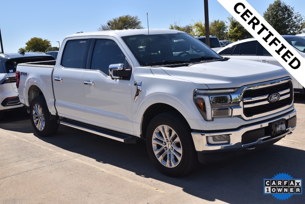 Certified 2024 Ford F-150 Lariat Truck SuperCrew Cab