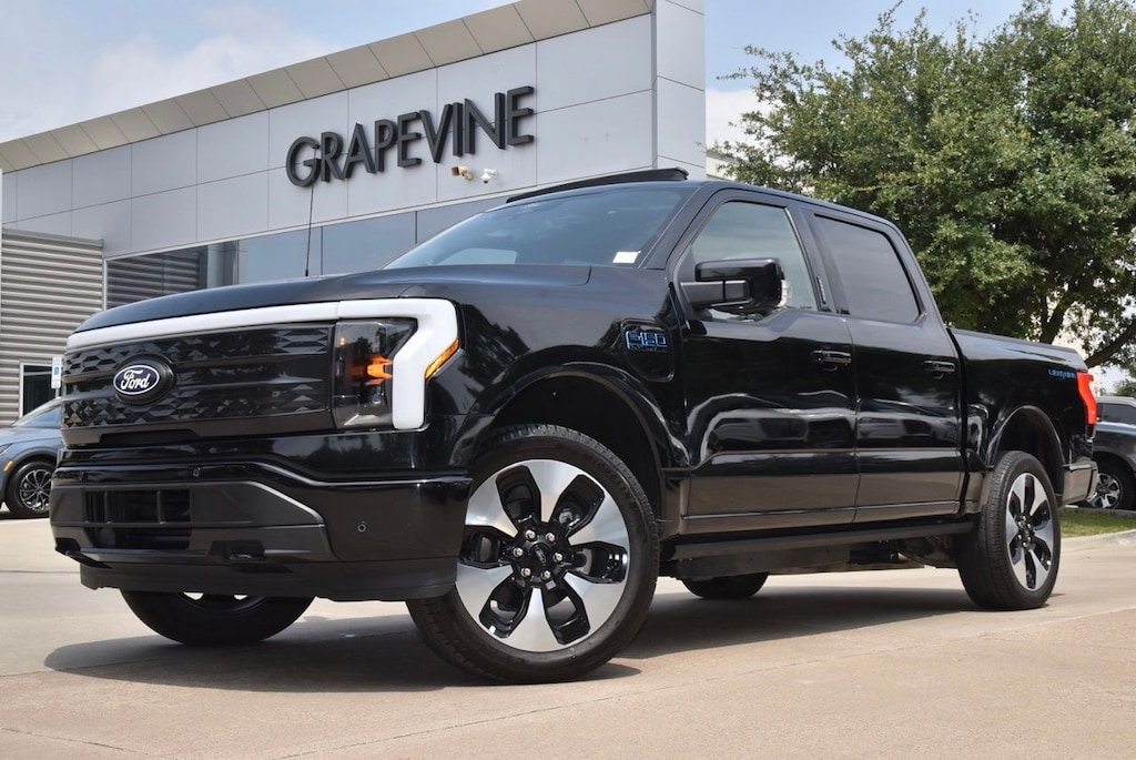 Certified 2025 Ford F-150 Lightning Platinum Truck SuperCrew Cab