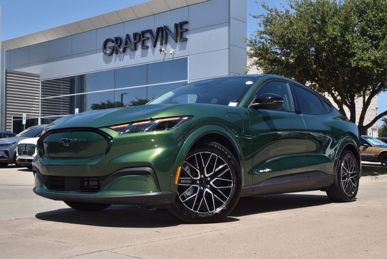 Certified 2025 Ford Mustang Mach-E Premium AWD with VIN 3FMTK3SU9SMA11874 for sale in Grapevine, TX