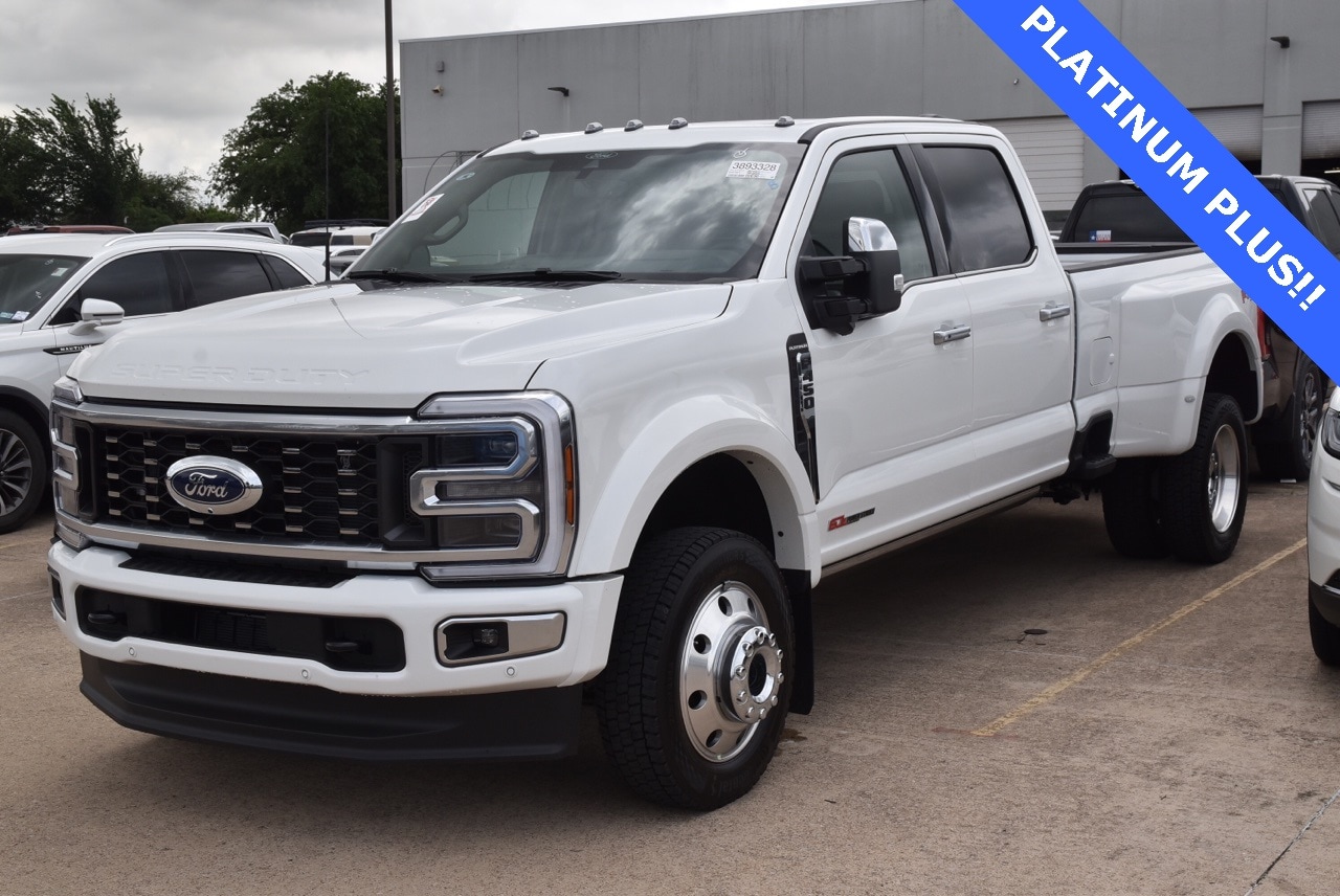 Used 2025 Ford F-450 Super Duty Platinum with VIN 1FT8W4DM2SED45803 for sale in Grapevine, TX