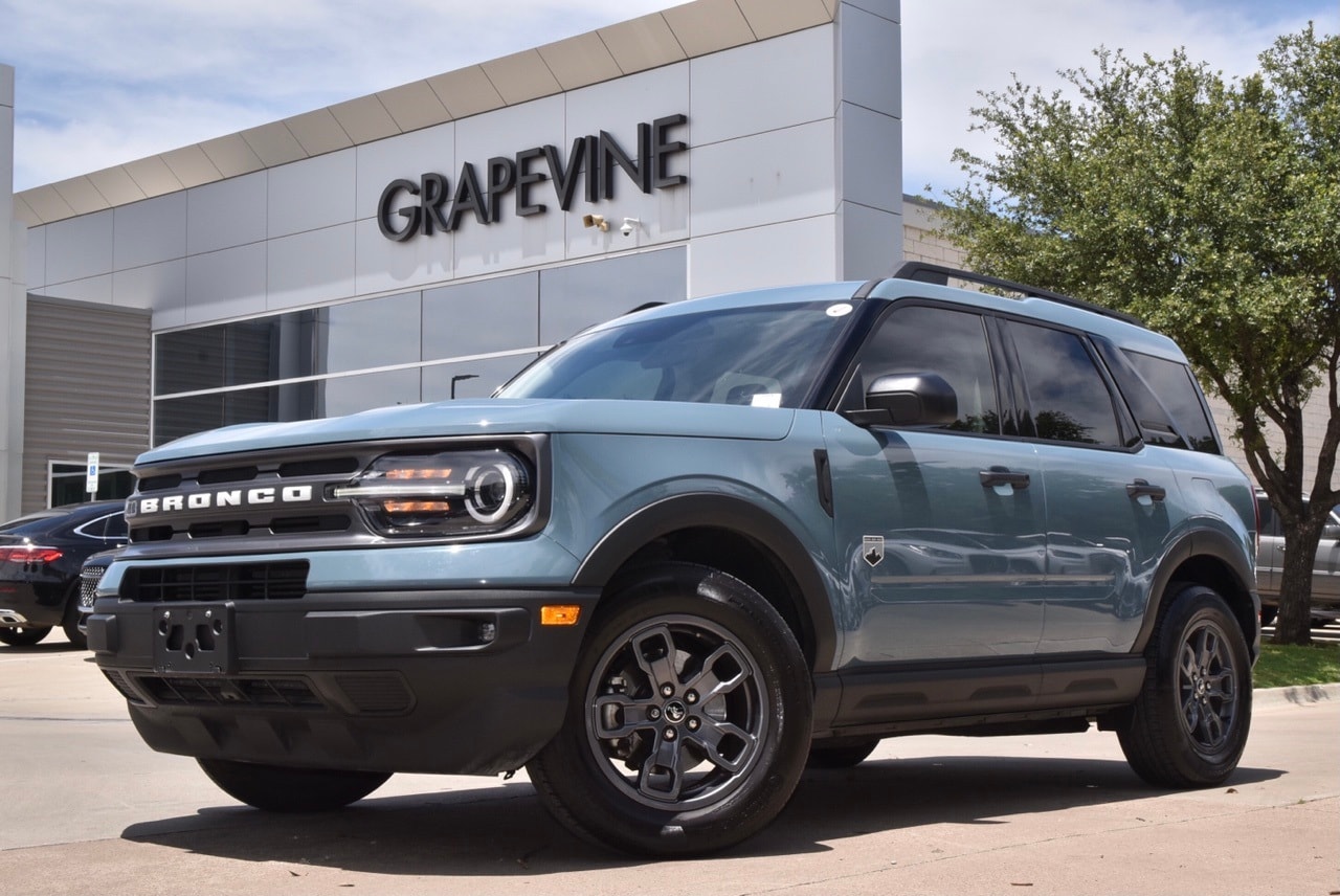 Used 2022 Ford Bronco Sport Big Bend with VIN 3FMCR9B61NRD46358 for sale in Grapevine, TX