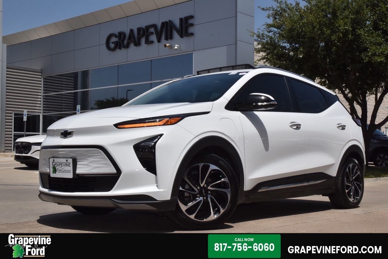 Summit White 2023 Chevrolet Bolt EUV Hatchback Front-Wheel Drive 1-Speed Automatic