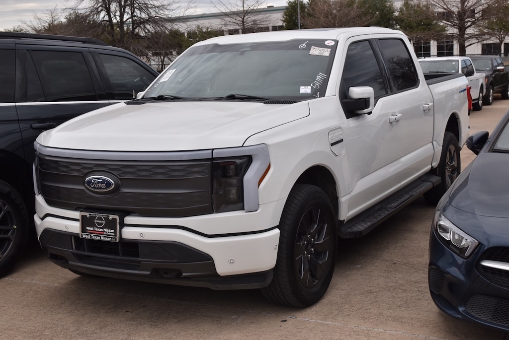 Certified 2023 Ford F-150 Lightning Lariat Truck SuperCrew Cab