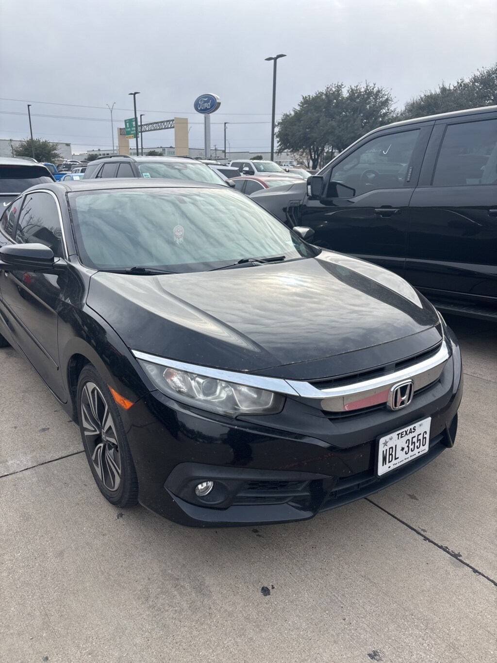 Used 2016 Honda Civic EX-L Coupe