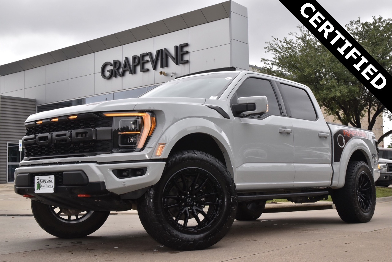 Certified 2023 Ford F-150 Raptor with VIN 1FTFW1RG2PFB35633 for sale in Grapevine, TX