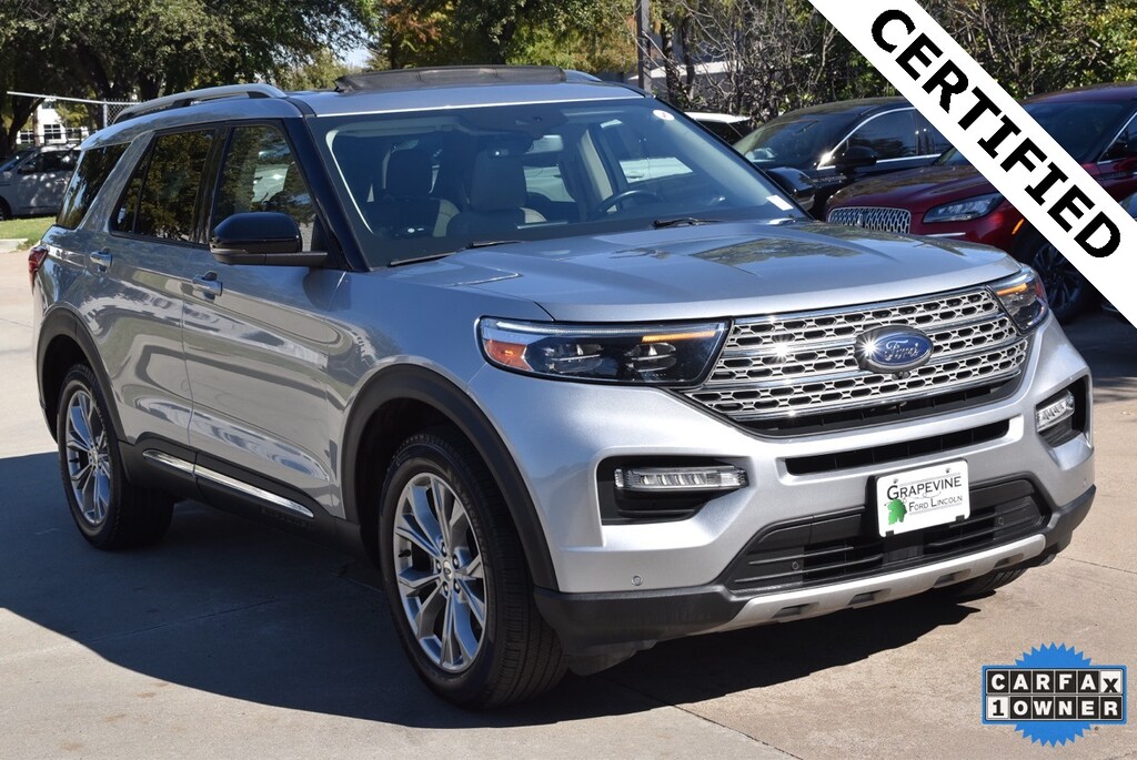 Certified 2022 Ford Explorer Limited SUV