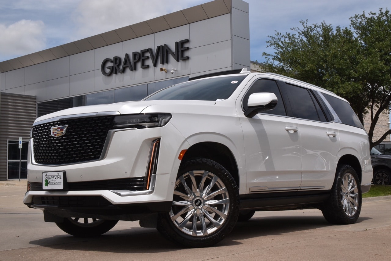 Used 2023 Cadillac Escalade Premium Luxury with VIN 1GYS4CKL0PR391446 for sale in Grapevine, TX