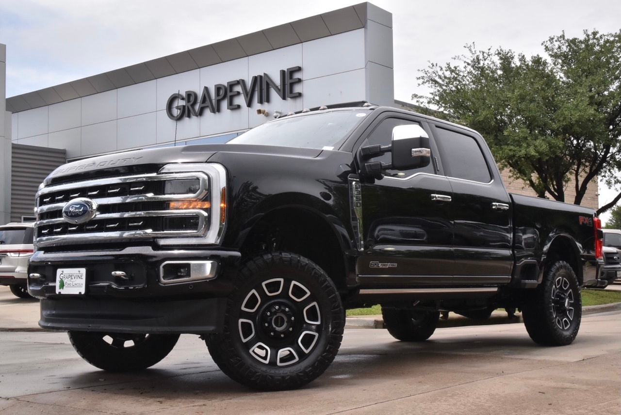Used 2024 Ford F-350 Super Duty Platinum with VIN 1FT8W3BTXREE12114 for sale in Grapevine, TX