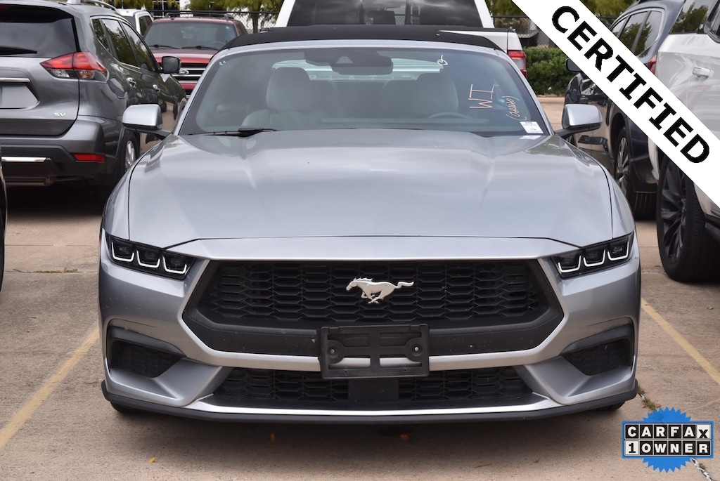 Certified 2024 Ford Mustang Ecoboost Premium Convertible