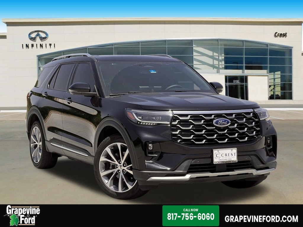 Certified 2025 Ford Explorer Platinum SUV