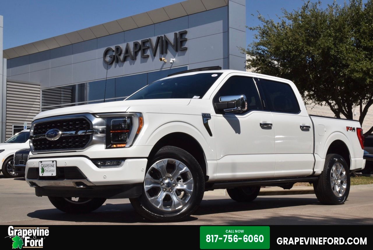 Oxford White 2023 Ford F-150 Pickup Truck Four-Wheel Drive Automatic