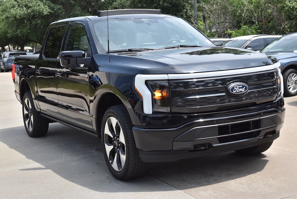 Certified 2025 Ford F-150 Lightning Platinum Truck SuperCrew Cab