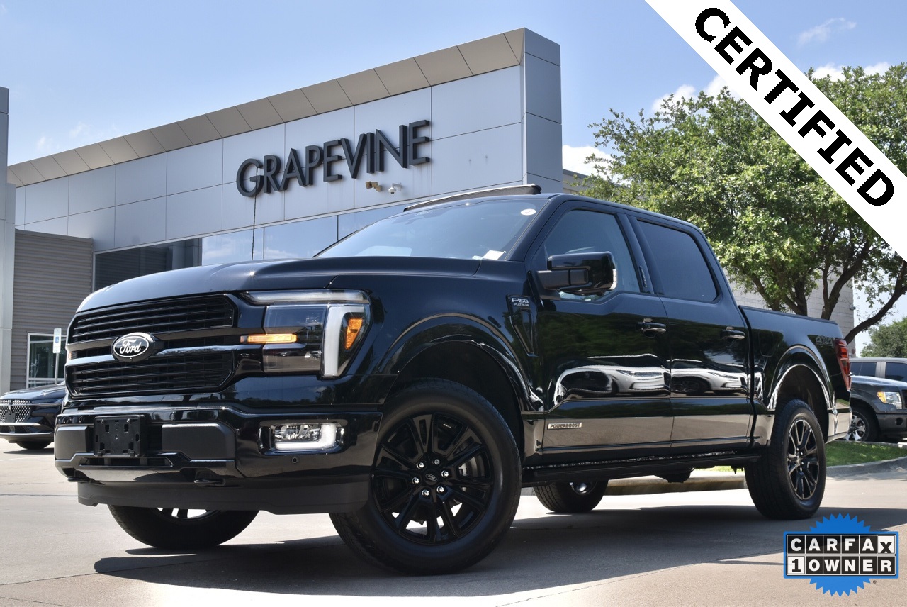 Certified 2024 Ford F-150 Platinum with VIN 1FTFW7LD5RFB75337 for sale in Grapevine, TX